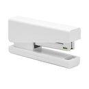 Kaco LEMO Stapler White, 20 Sheet Capacity, W/ Staple Storage, No jamming, improves office desktop efficiency