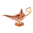 Aladdins Magic Lamp Retro Tea Pot Lamp Christmas Toys Gifts Decoration Red