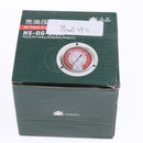 Liquid Filled Pressure Gauge For Water Oil Hydraulic Coolants 3.8MPa, Clear and fast reading, dual scale: PSI / MPa