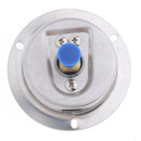Liquid Filled Pressure Gauge For Water Oil Hydraulic Coolants 3.8MPa, Clear and fast reading, dual scale: PSI / MPa