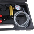 Brake Bleeder and Vacuum Pump Test Tuner Kit with Gauge Automotive Mechanics
