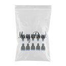 10 Pcs Push To Connect Fitting, Pneumatic Y Connector Tee Air Hose Tube 4mm