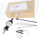 CO-AX COAXIAL Centering Test Dial Indicator Complete Set Milling Machine Red
