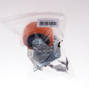 3inch Low Profile Casters Wheels Soft Rubber Swivel Caster with 360 Degree Top Plate for Set of 1