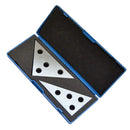 30-60 - 90 Angle and 45-45 - 90 ANGLE PLATE SET PLATES STEEL 2pcs set