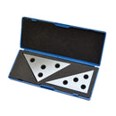 30-60 - 90 Angle and 45-45 - 90 ANGLE PLATE SET PLATES STEEL 2pcs set