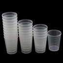 20 Pieces Lab 50ml Plastic Graduated Measuring Beaker Liquid Cup Container