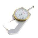 0-10mm Thickness Metal Gauge Tester Measuring Gage Tool Pointed Tip Head, Can be used to measure jewelry, leather
