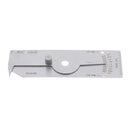 Stainless V-Wac Gage Welding Weld Seam Undercut Inspection Test Gauge Inch