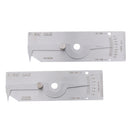 Stainless V-Wac Gage Welding Weld Seam Undercut Inspection Test Gauge Inch