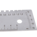 Universal Welding Tools Multi-function Weld Seam Gauge Stainless Steel Inspection Ruler