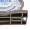 Level Magnetic protractor Angle Locator Tilt Level Meter Angle Finder 95*95*30mm