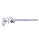 Carbon Steel Dial Vernier Caliper Depth Gauge Inch Shock-Proof 0-6 inch/ 150mm
