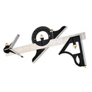 12''Combination Protractor Square Ruler Level Multi-Purpose Angle Measuring