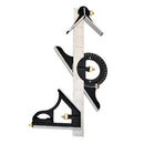 12''Combination Protractor Square Ruler Level Multi-Purpose Angle Measuring