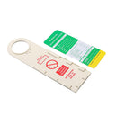 Security Accident Prevention Tag & Holder Safety Scaffolding Inspection Card