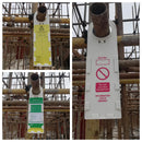 Security Accident Prevention Tag & Holder Safety Scaffolding Inspection Card