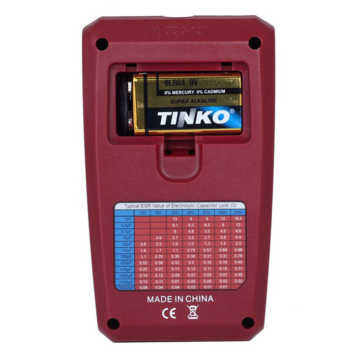 BSIDE ESR02PRO Digital Transistor SMD Components Tester Diode Triode Capacitance Inductance Meter