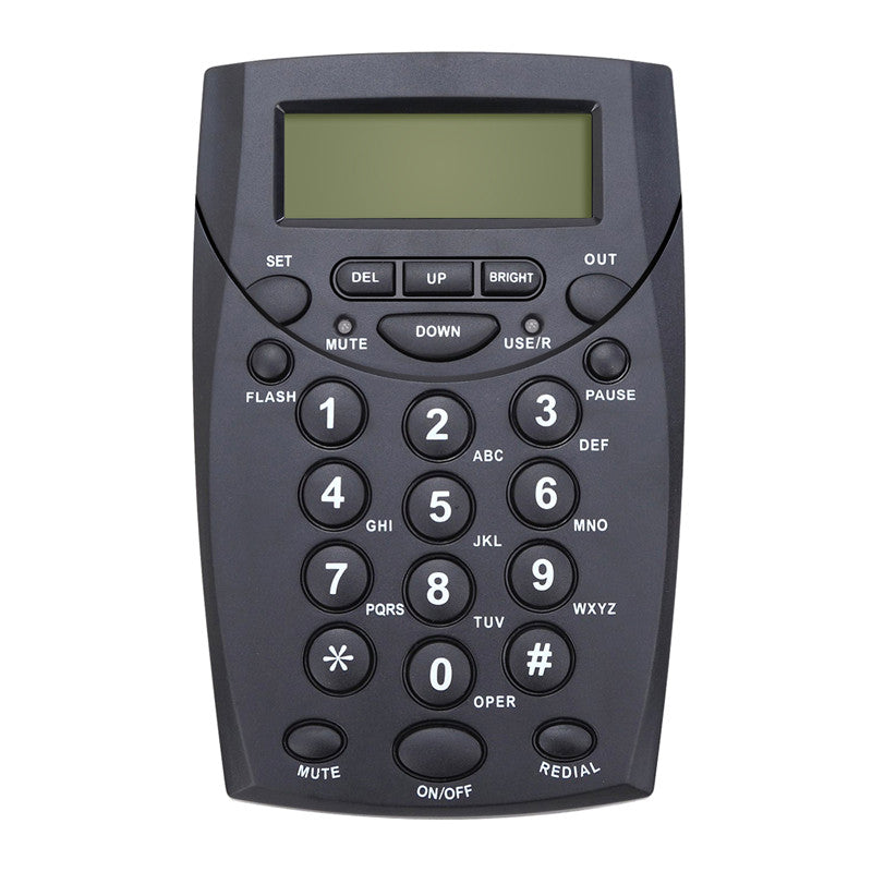 HT500 Headset Telephone Desk Phone Headphones Hands-free Call Center Noise Cancellation Monaural