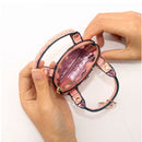 PU Leather Wallet Key Bag Outdoor Camping Holder Organizer Portable Mini Card Bag