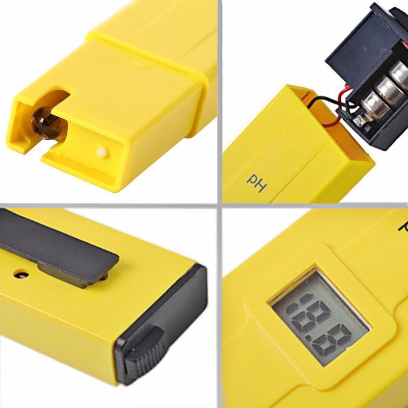 Household Portable Digital LCD PH Meter Water Liquid Testing Pen Aquarium Pool Fish Tank Tools