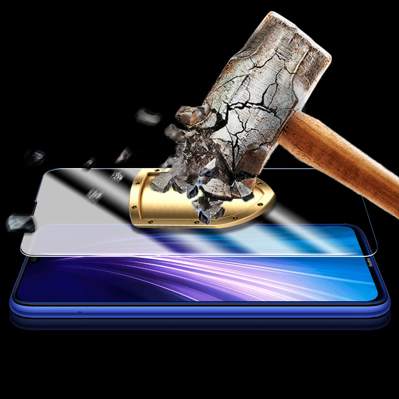 For Xiaomi Redmi Note 8 Bakeey Anti-Explosion Tempered Glass Screen Protector + 2PCS Anti-Scratch Phone Lens Protector