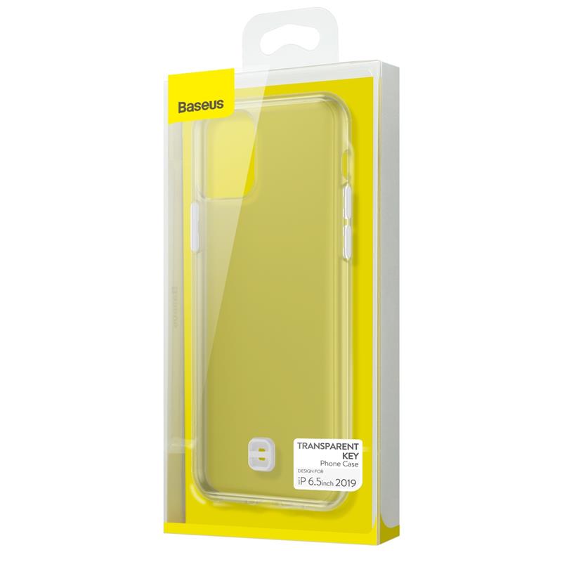 Baseus Clear Transparent Soft TPU Protective Case with Lanyard For iPhone 11 Pro Max 6.5 Inch