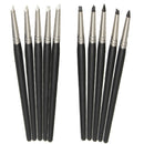 10 Pcs Soft Silicone Polymer Clay Rubber Pen Clay Sculpting Modelling Clay Crafts Tools 15CM