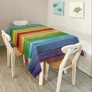 KCASA KC-TC2 American Style Creative Landscape Tablecloth Waterproof Oil Proof Tea Tablecloth Home