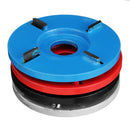 Four-tooth Plat Woodworking Carving Disc Tool Milling Cutter for 22mm Angle Grinder