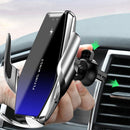Bakeey 15W Infrared Induction Fast Charging Qi Wireless Charger Bracket For iPhone 8Plus XS 11 Pro Huawei P30 Pro Mate 30 5G Xiaomi Mi9 9Pro 5G