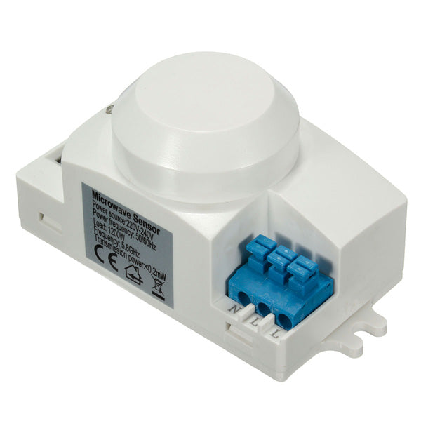 SK-600 AC 220V-240V 5.8GHz Microwave R adar Sensor Body Motion HF Detector Light Switch