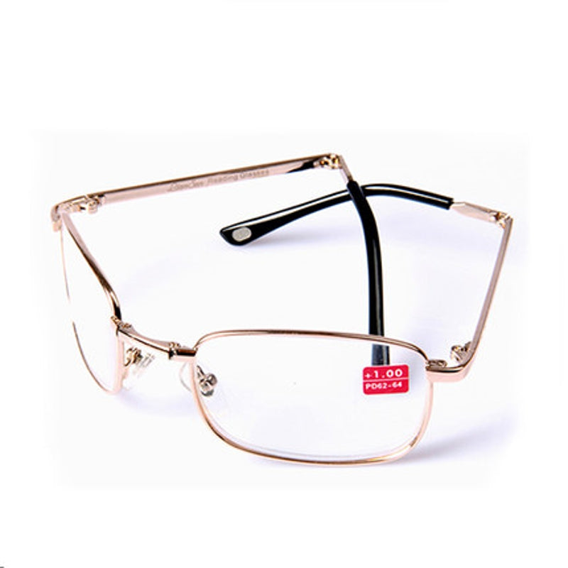 LianSanFolding Portable Anti-fatigue Presbyopic Glass Comfortable Resin Alloy Reading Glasses L3012