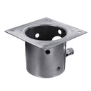 BBQ Grill Pellet Stove Iron Fire Burn Pot Fit For Traeger Grill Replacement Part Kit