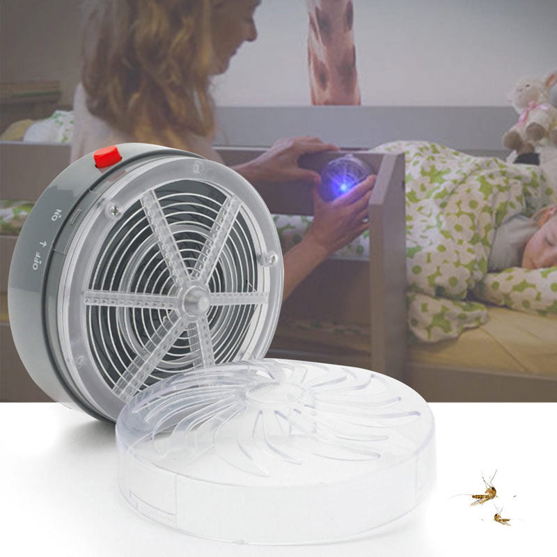 Garden Solar Powered Mosquito Killer Fly Insect Bug Buzz Zapper Outdoor UV Light Mosquito Dispeller