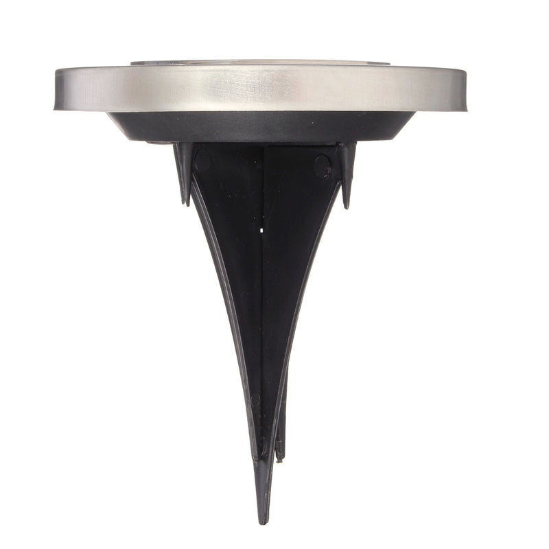 2Pcs 4 LED Solar Powered Buried Light Under Ground Lamp Outdoor Pathway Garden