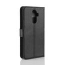 Bakeey Flip Litchi Pattern PU Leather Wallet Card Slot Stand Case For DOOGEE MIX 2