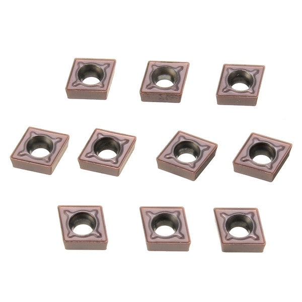 10pcs CCMT060204 LF6018 Carbide Inserts Carbide Cutter For Turning Tool Boring Bar