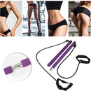 1PC Non-slip Lifting Barbell Fitness Yoga Bar Sports Gym Stretch Rope Stick Body Beauty Exercise Tools