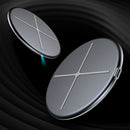 FLOVEME LED Indicator Super Slim Qi Wireless Charger Charging Pad For iPhone X 8 8Plus S9+ S8