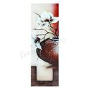4pcs Flower Vase Prints Paintings Picture Unframed Wall Hanging Home Decor