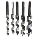 12-25mm Hex Shank Brad Point Drill SDS Auger Drill Bit Spiral Wood Drilling Tool