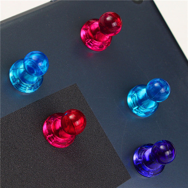 10pcs Magnetic Thumbtacks Set Neodymium Pins Fridge Magnets