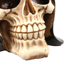 Halloween Skull Head Skeleton Ornament Devil Bones Statue Halloween Sculpture Desktop Decorations