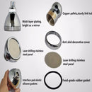 3 Inch Bathroom ABS Plating Treament Top Rainfall Pressure Shower Head