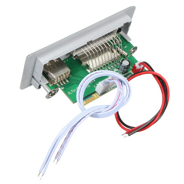 5Pcs DC 12V/5V MP3 Decode Board LED USB AUX FM bluetooth Radio Amplifier With Remote