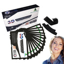 14 Pcs 3D Bamboo Charcoal Mint Non-peroxide Whitening Tooth Paste Strips Whitening Tooth Stain Removing And Yellow Removing Dental Tools