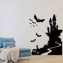 Miico FX3013 Halloween Stciker Cartoon Sticker Castle Logo Removable Wall Stickers