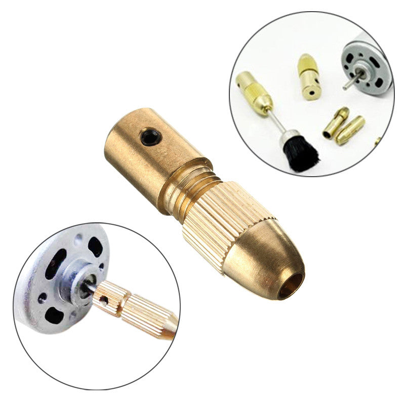 8pcs 0.5-3mm Micro Twist Drill Chuck Set Small Electric Drill Bit Collet with Allen wrench