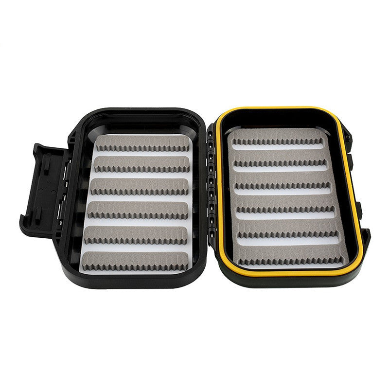 Bobing ABS Plastic Waterproof Fishing Box Foam Insert Slot Fly Fishing Lure Bait Hook Storage